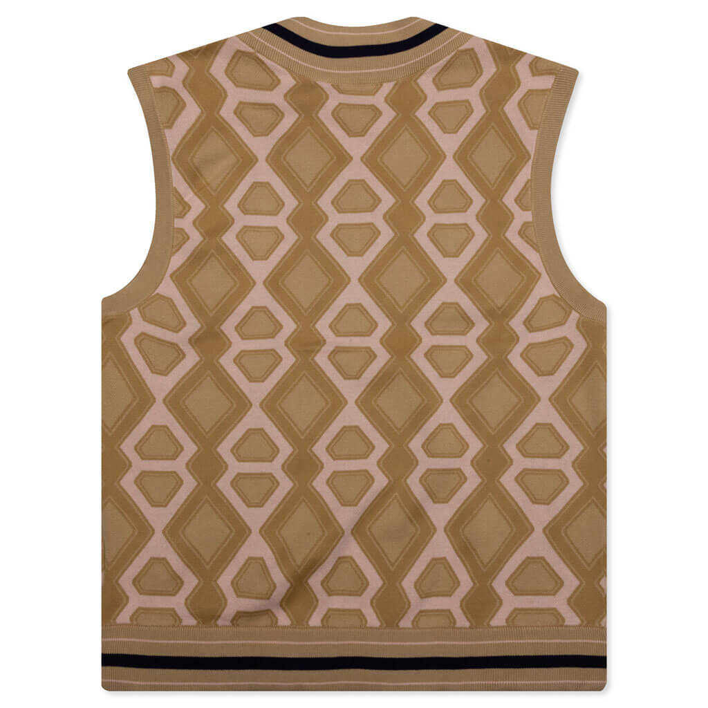 Puma x Dapper Dan Knitted Vest - Ginger Root, , large image number null