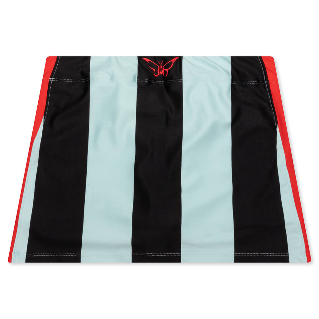 Puma x Dua Lipa Women's Striped Mini Skirt - Blue, , large image number null