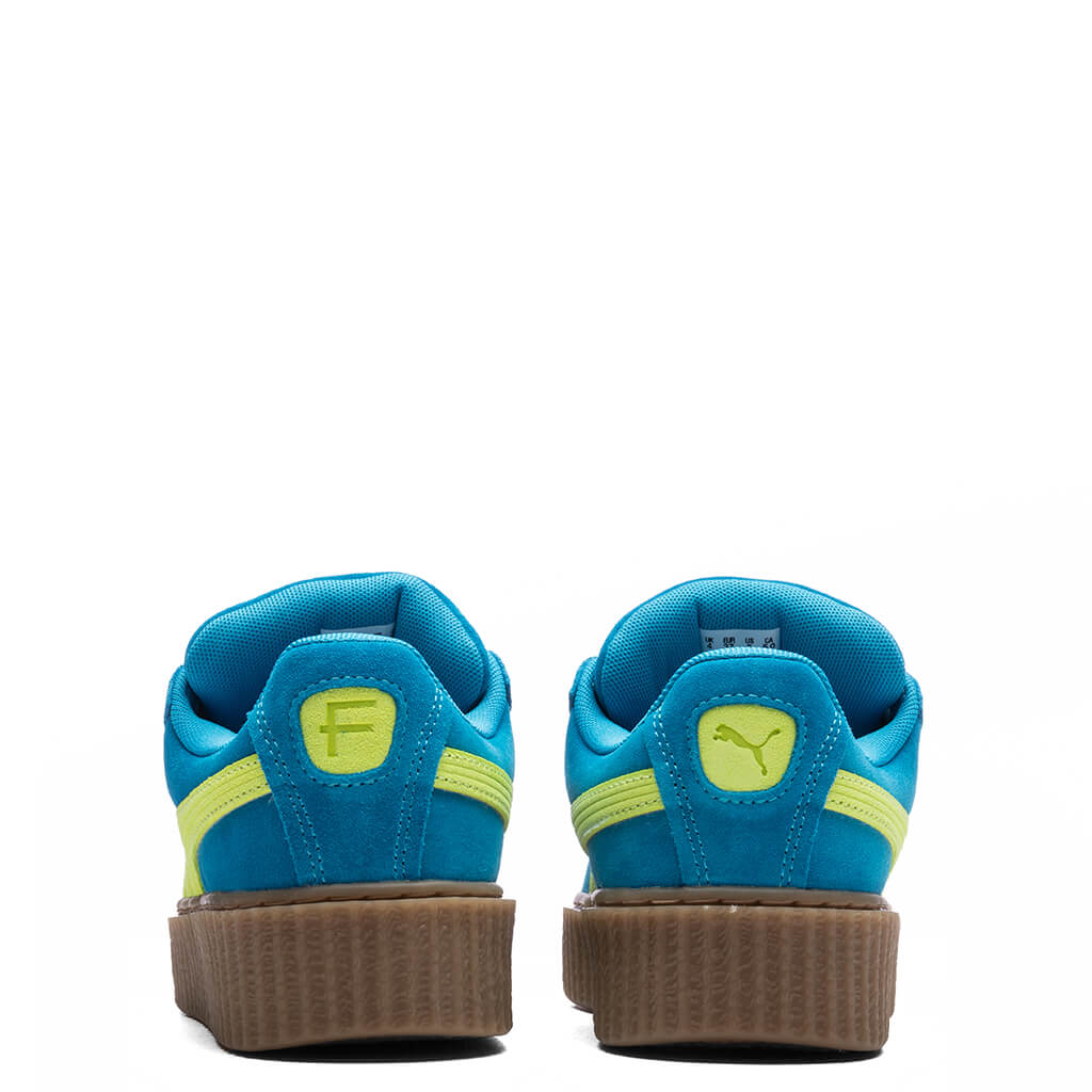 Puma x Fenty Creeper Phatty Little Kids' - Speed Blue/Lime Pow/Gum, , large image number null