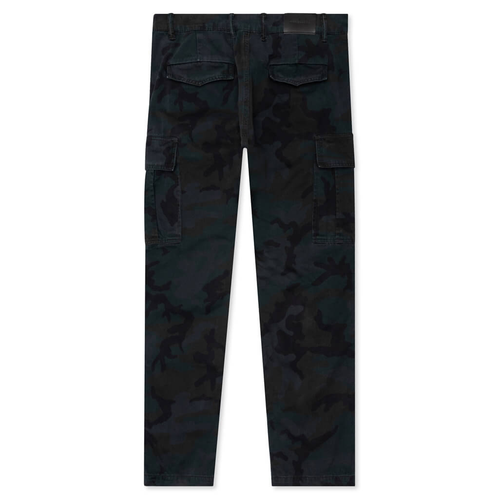 Camo Cargo Pants - Black, , large image number null