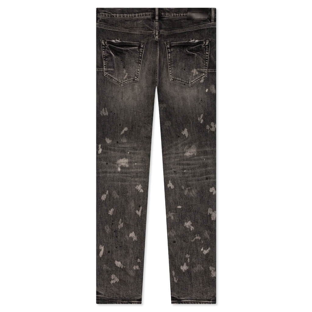 Purple Denim P001 - Vintage Black Acid Bleach