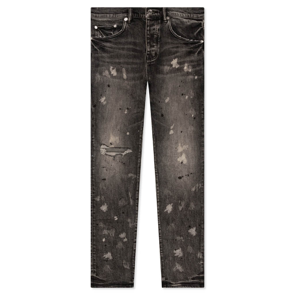 Purple Denim P001 - Vintage Black Acid Bleach