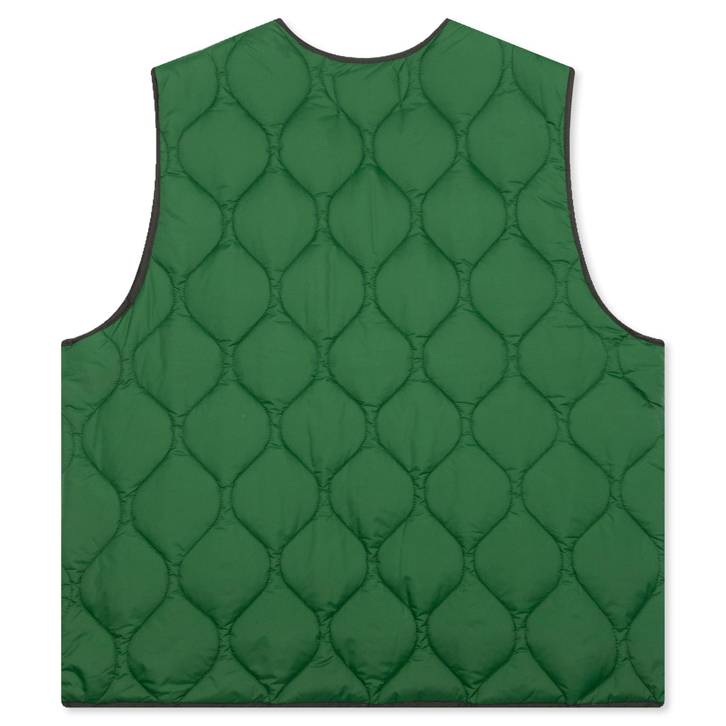 Quilted Vest - Green