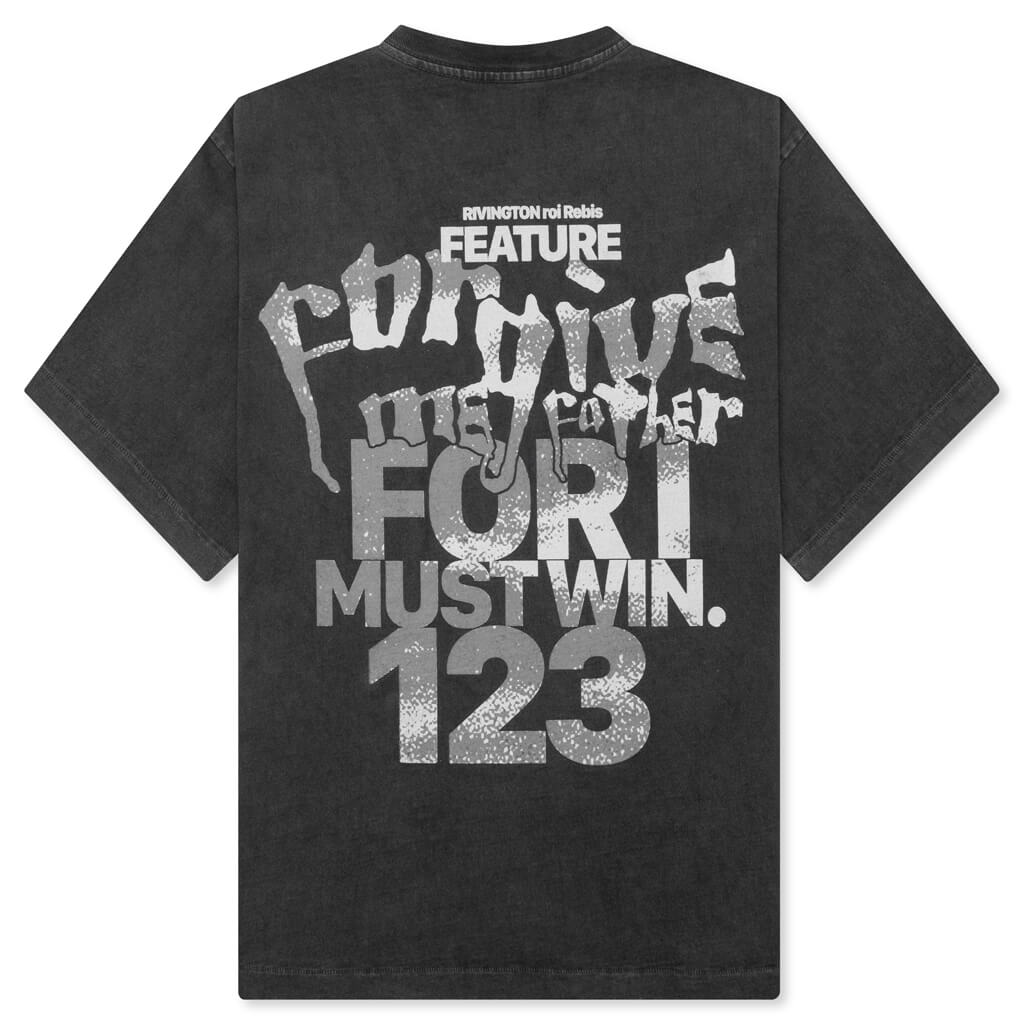 RIVINGTON roi Rebis x Feature I Must Win Tee - Vintage Black, , large image number null