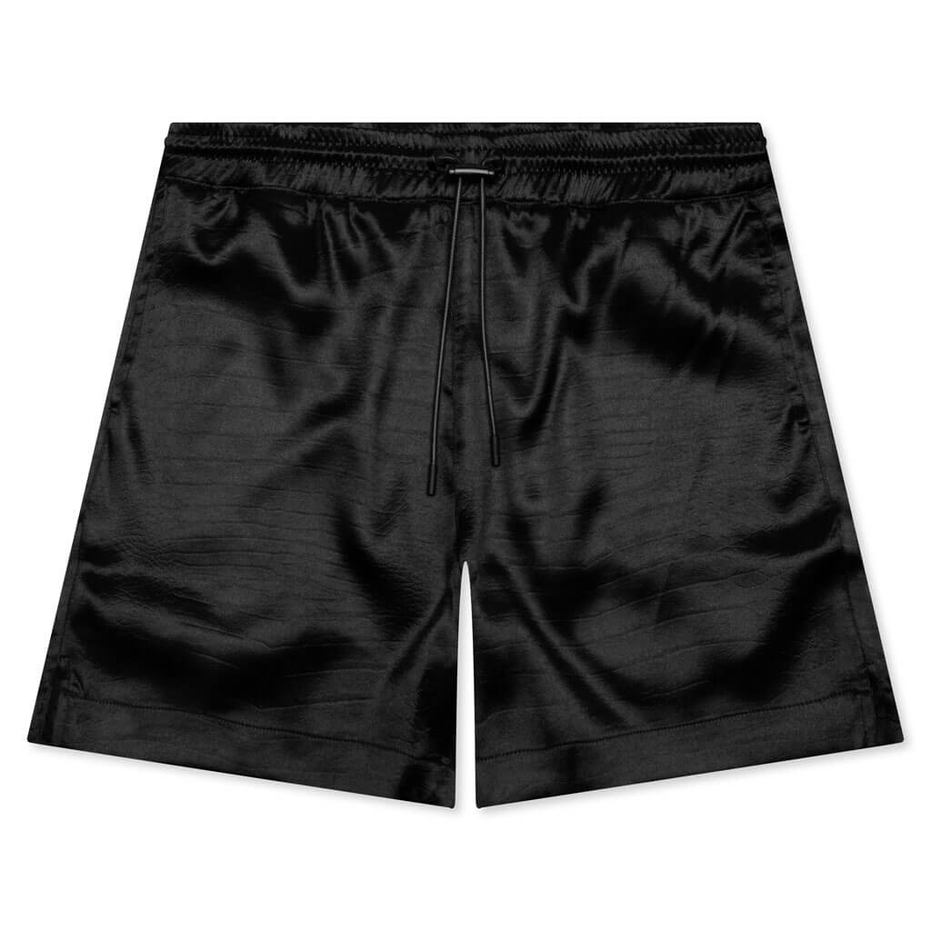 Clyde Shorts - Black Crocodile, , large image number null