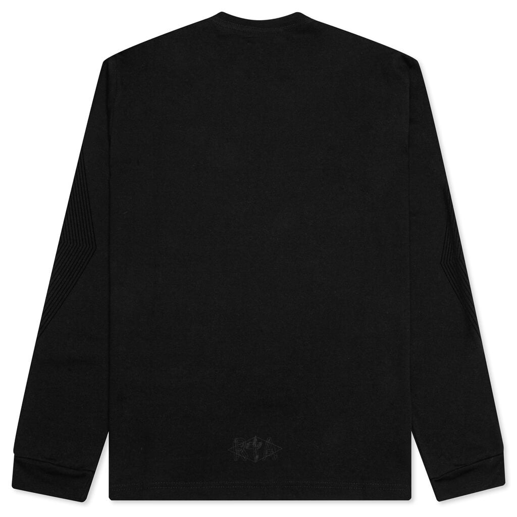 Lawrence Classic L/S T-Shirt - Black/3D Logo