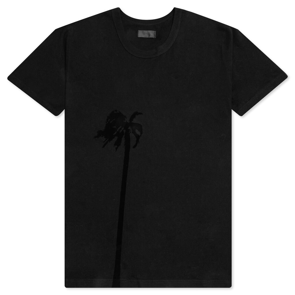Pablo S/S T-Shirt - Black/Palm Tree