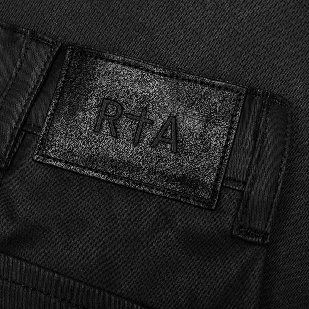 Roman Jean - Coated Black, , large image number null