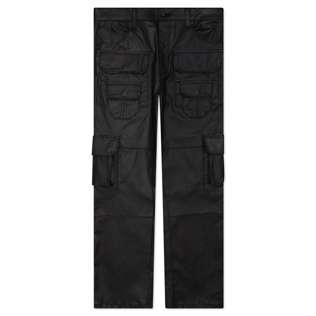 Roman Jean - Coated Black, , large image number null