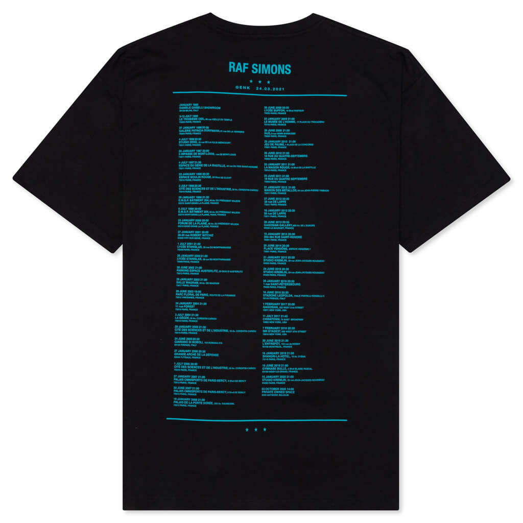 Big Fit T-Shirt Tour Ataraxia - Black, , large image number null