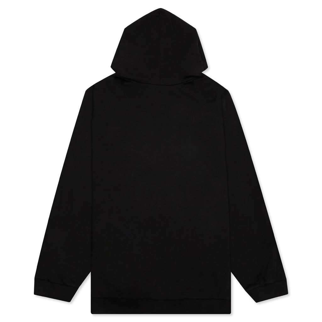 Red Frame Pictures Oversized Hoodie - Black