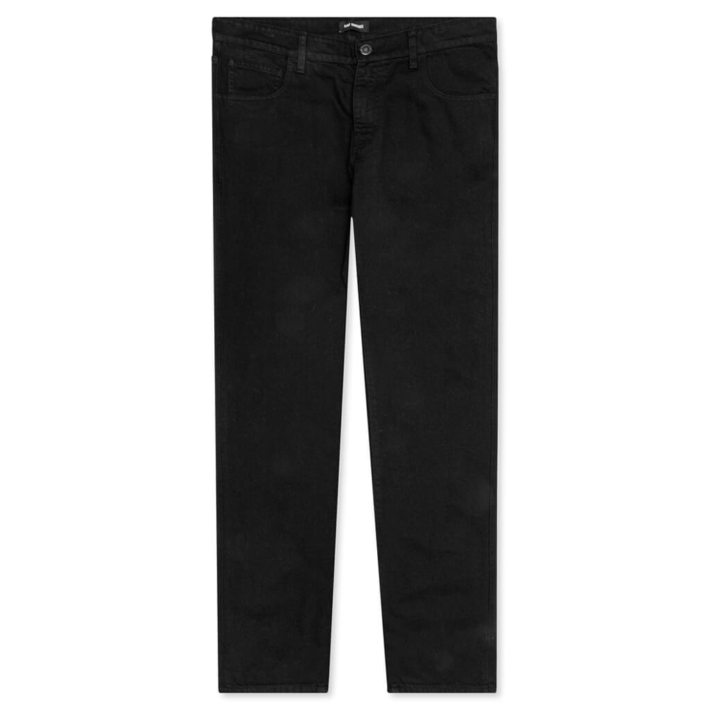 Slim Fit Denim Pants - Black