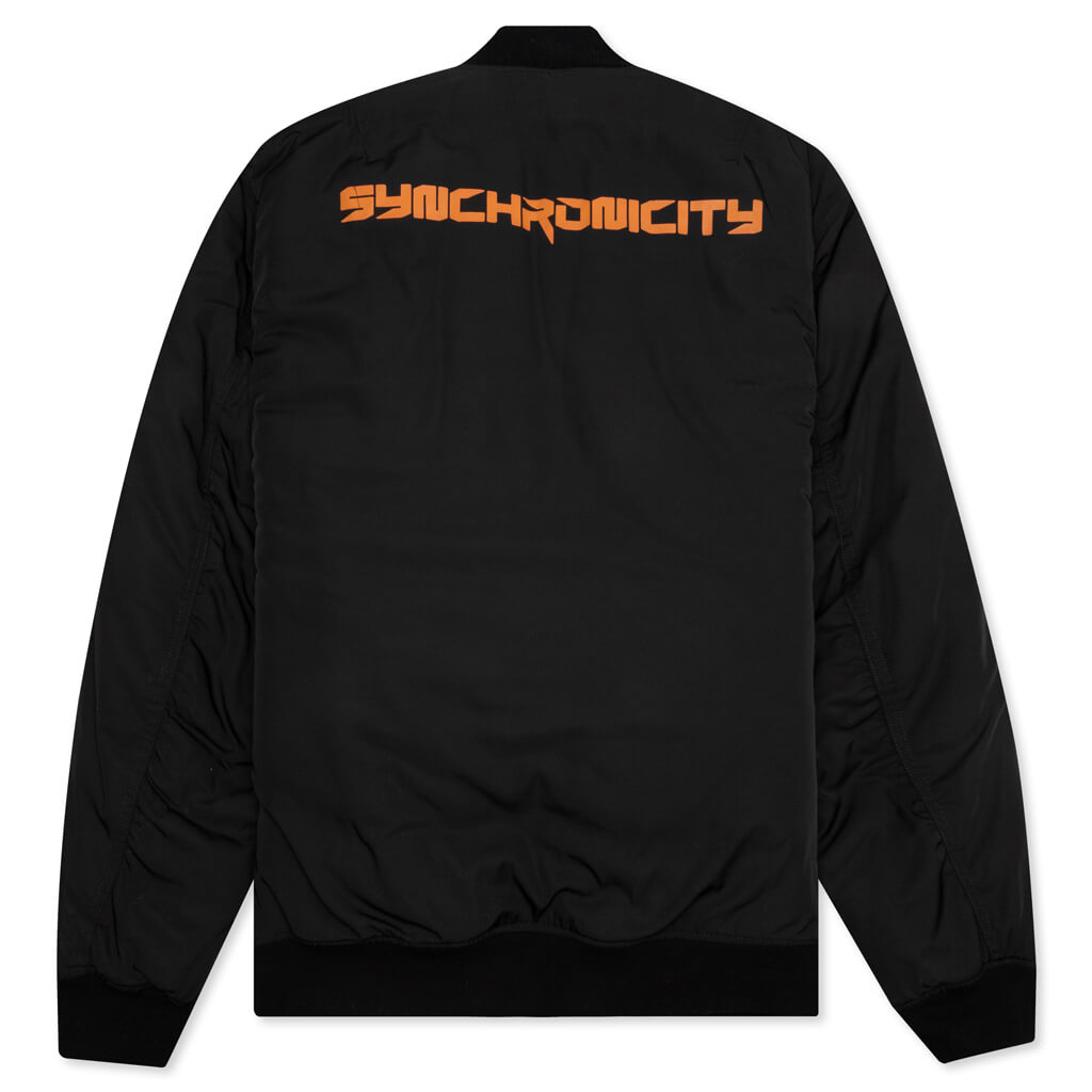 Synchronicity Bomber Jacket - Black