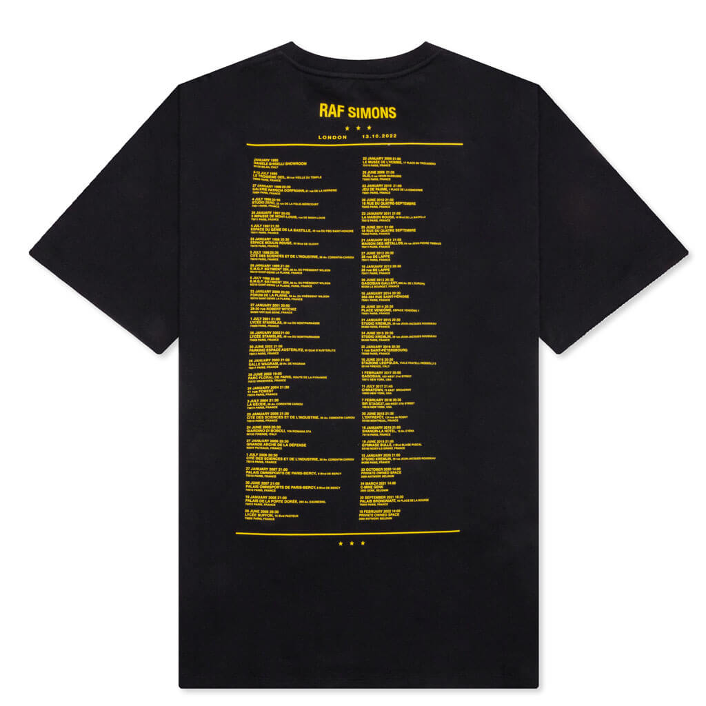 Tour T-Shirt - Black