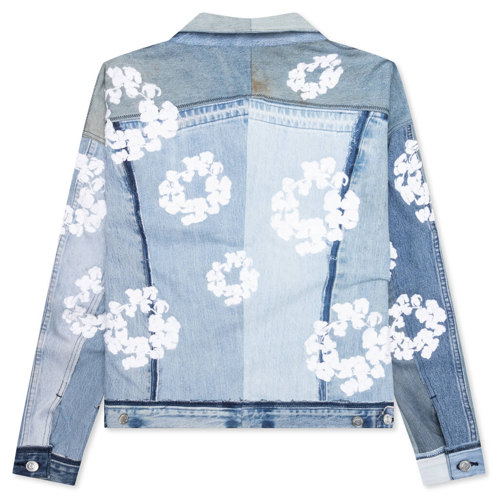 Readymade x Denim Tears CTN Wreath Track Jacket - Blue