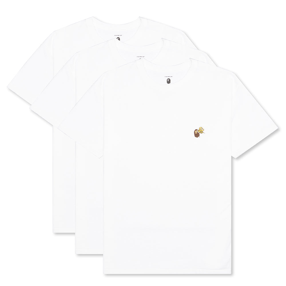 Readymade x A Bathing Ape 3PC Tees - White, , large image number null