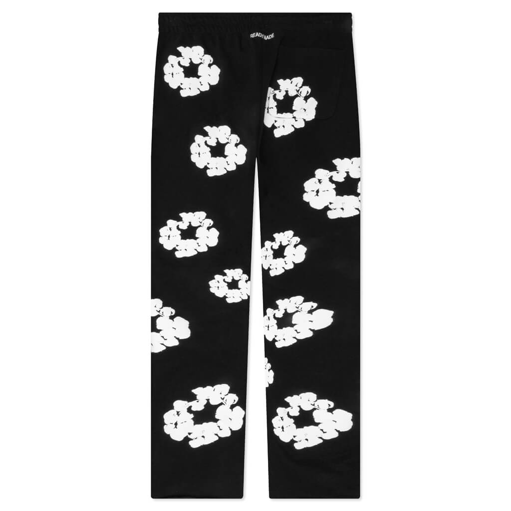 ReadyMade x Denim Tears Cotton Wreath Flare Sweatpants - Black, , large image number null