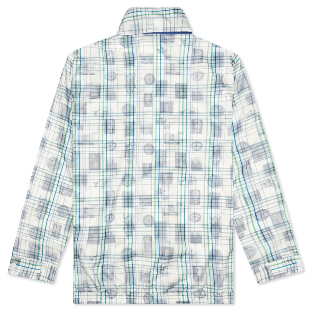 Double Vision Plaid Jacket - Multi