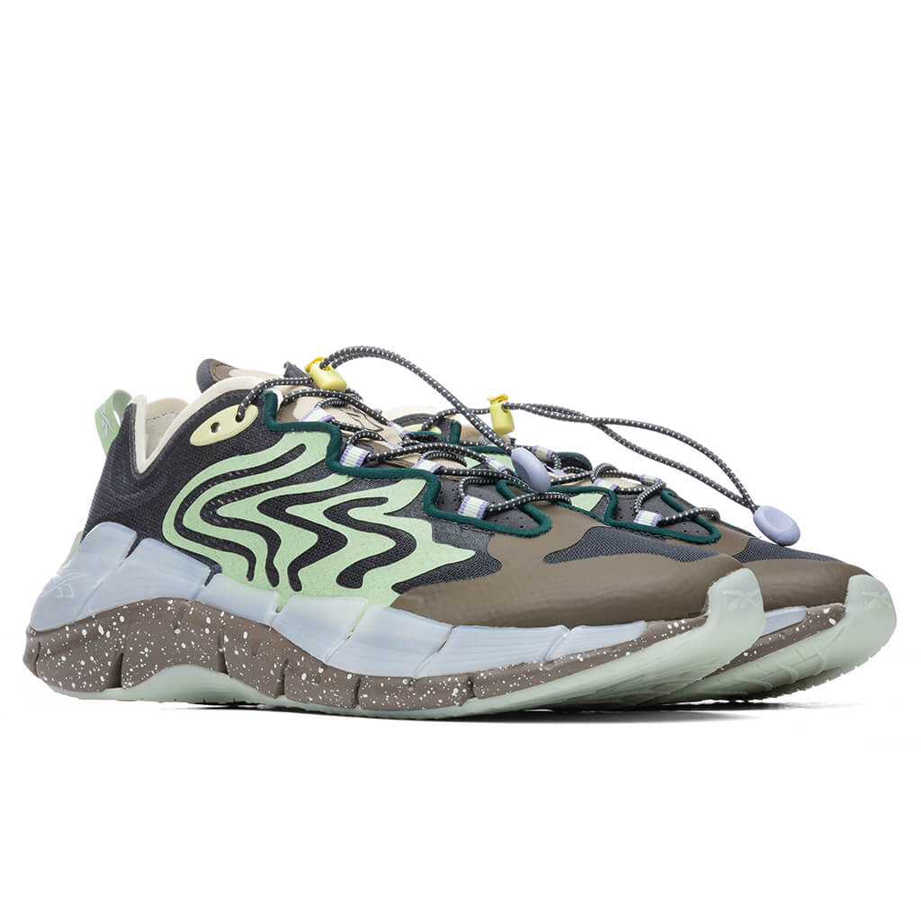 Reebok x Zig Kinetica II - Green/Grey, , large image number null