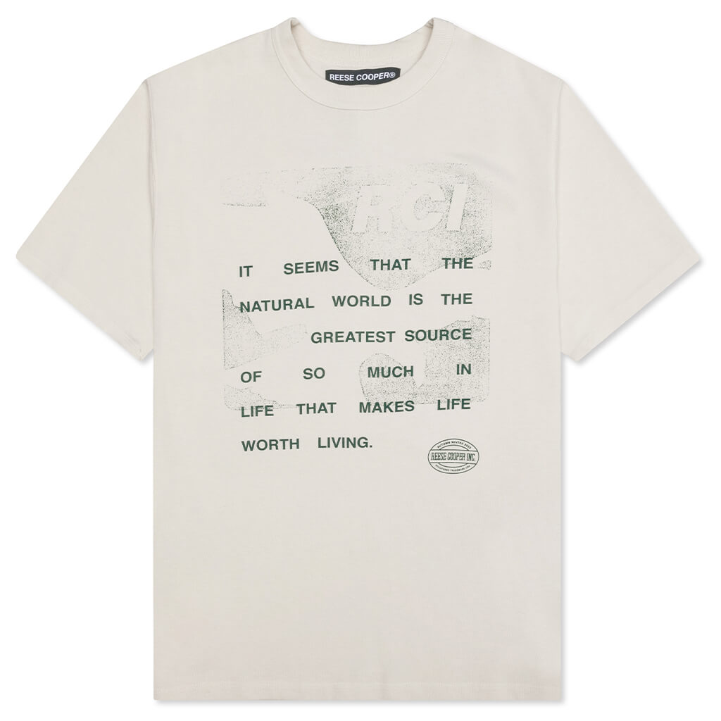Natural World T-Shirt - Vintage White, , large image number null