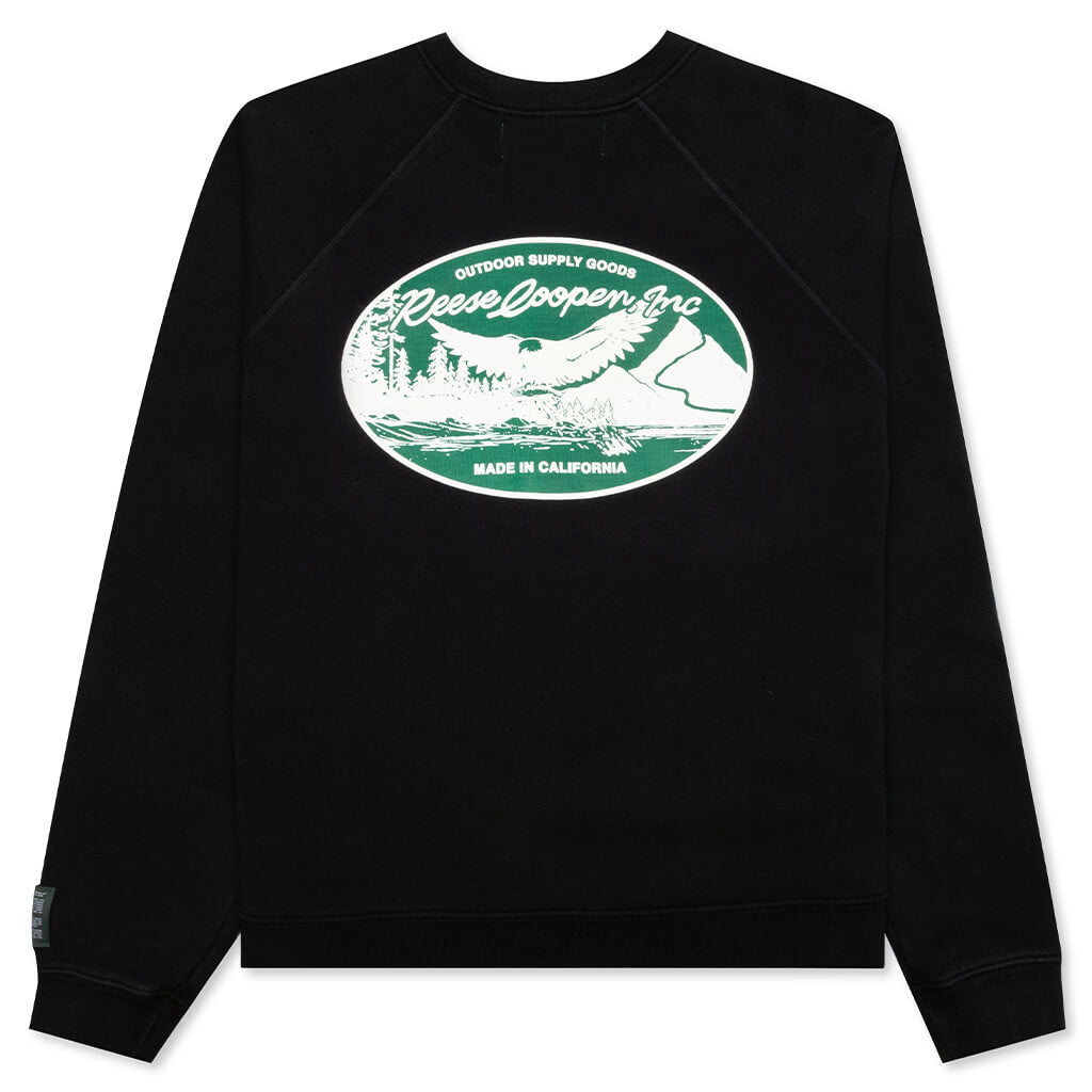 RCI Eagle Crewneck Sweatshirt - Black, , large image number null