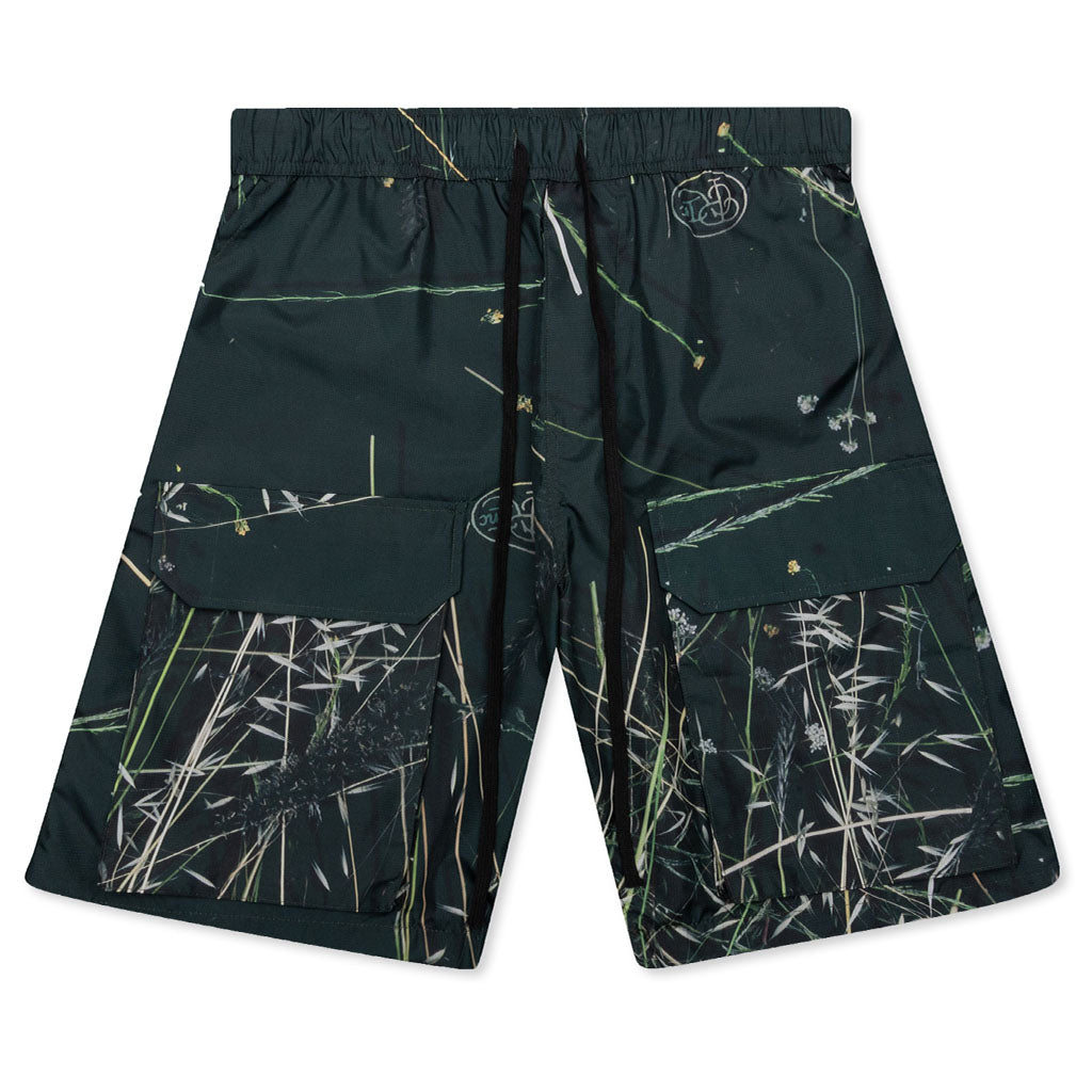 Ripstop Cargo Shorts - Brush Camo