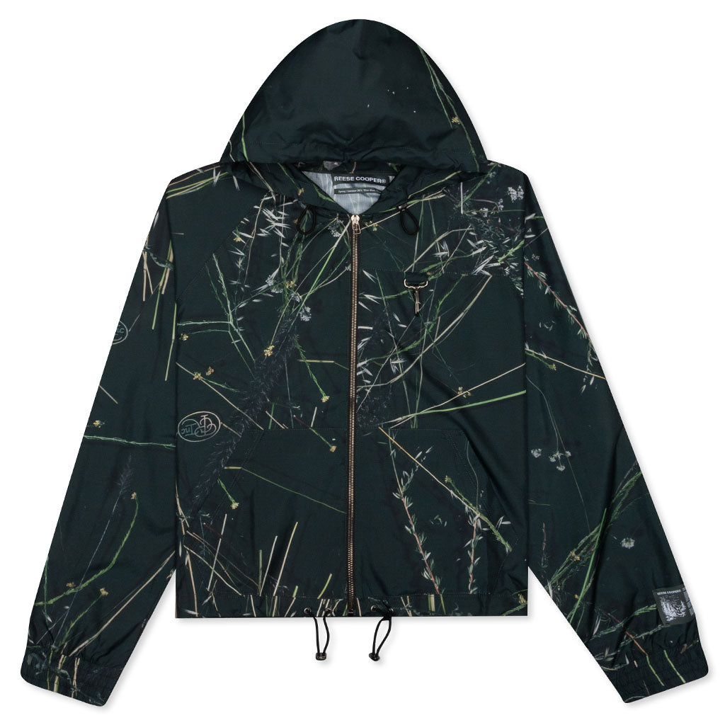 Ripstop Zipped Hooded Jacket - Brush Camo, , large image number null