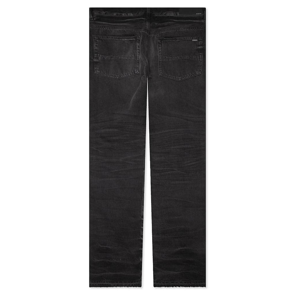 Release Hem Straight Jean - Faded Black