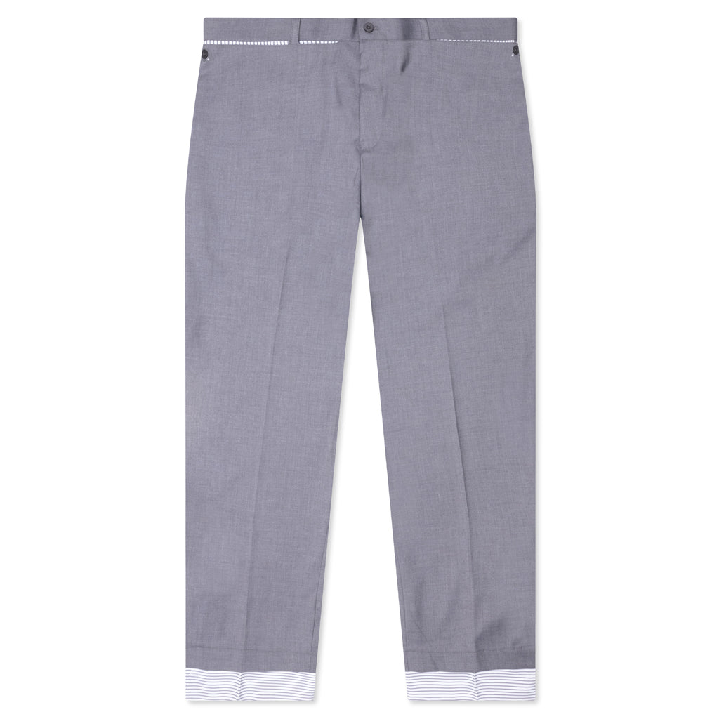 Removeable Panels Trousers - Grey