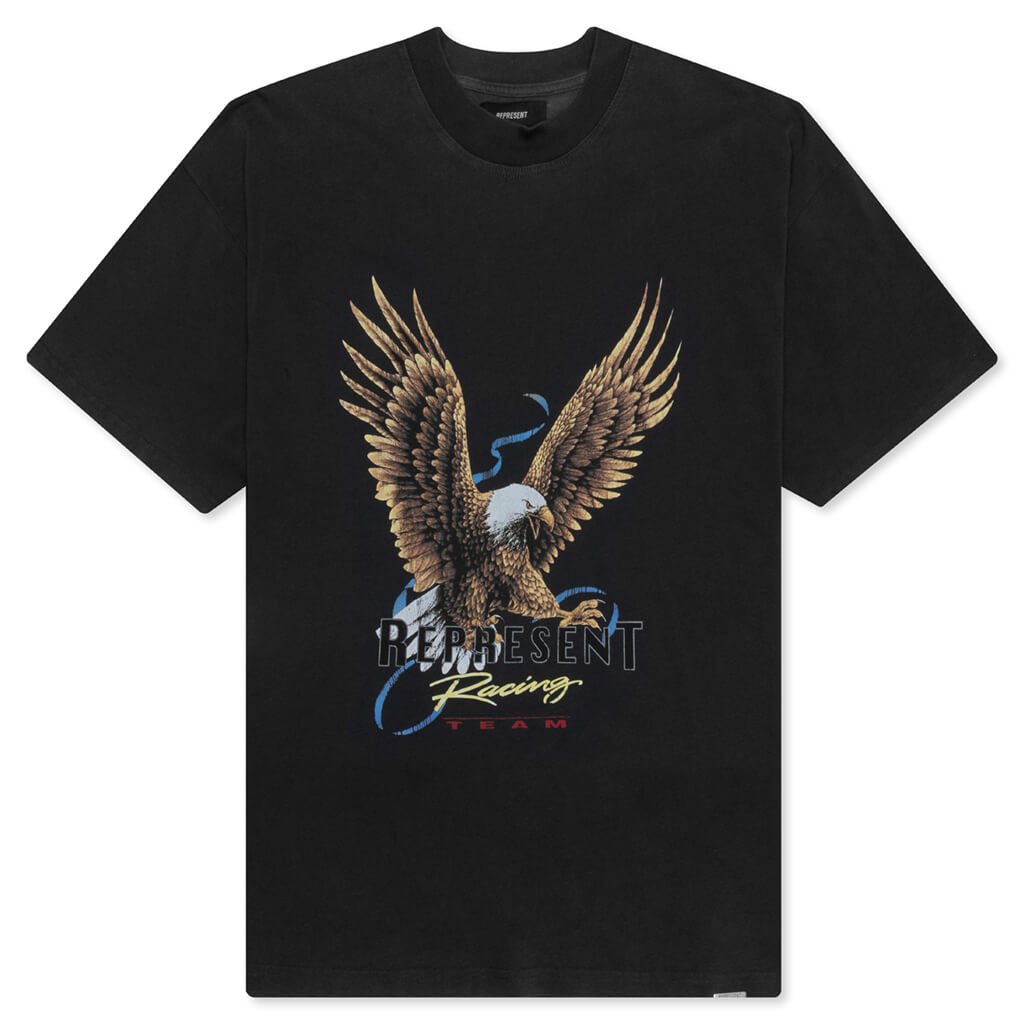 Racing Team Eagle T-Shirt - Vintage Black