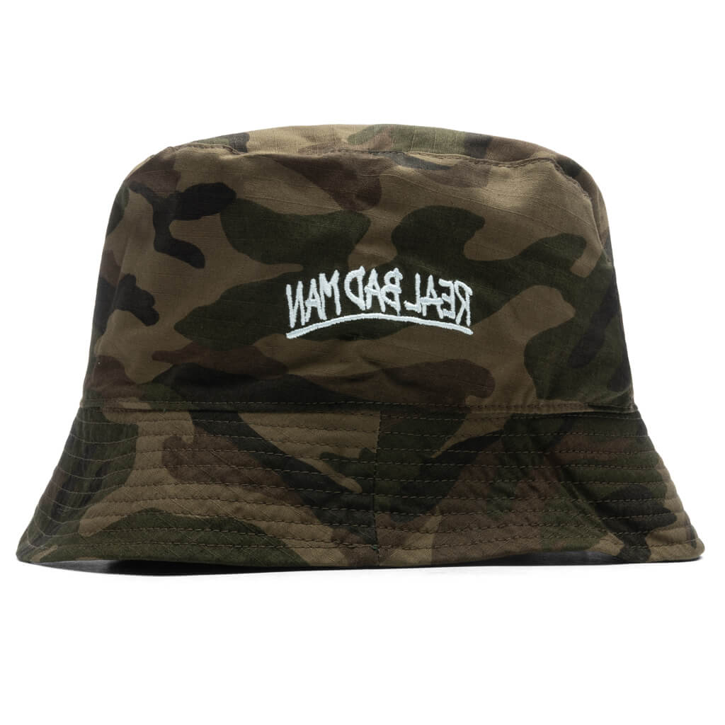 Reversible Bucket Hat - Camo, , large image number null