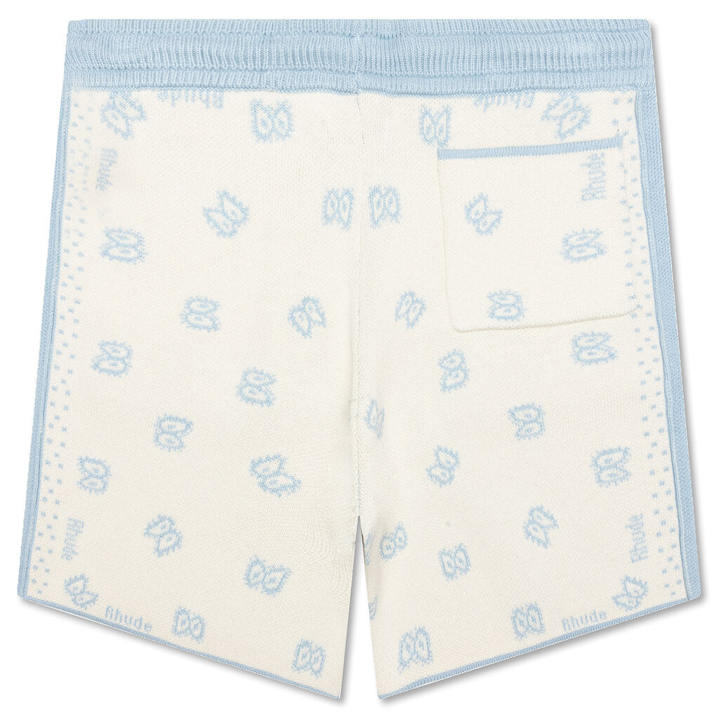 Banco Knit Short - Stone Blue