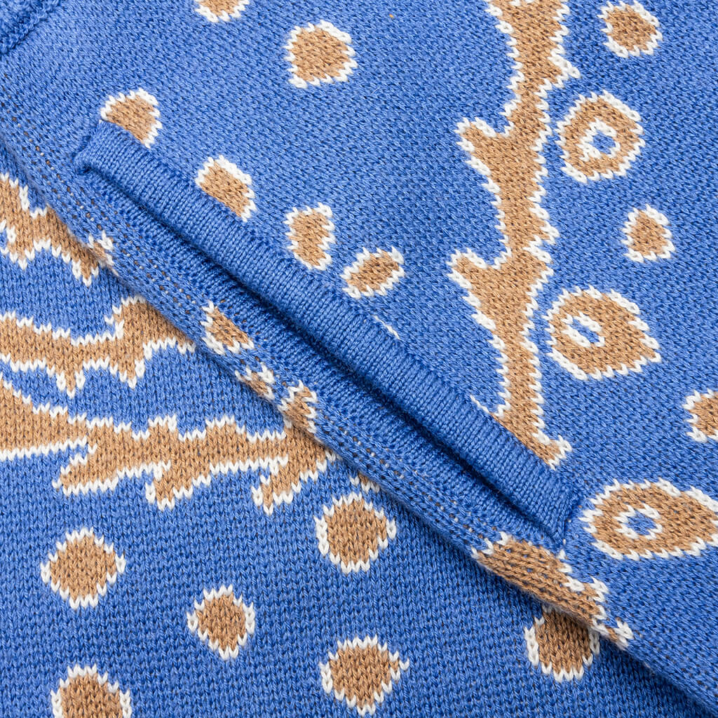 Bandana Knit Short - Light Blue, , large image number null