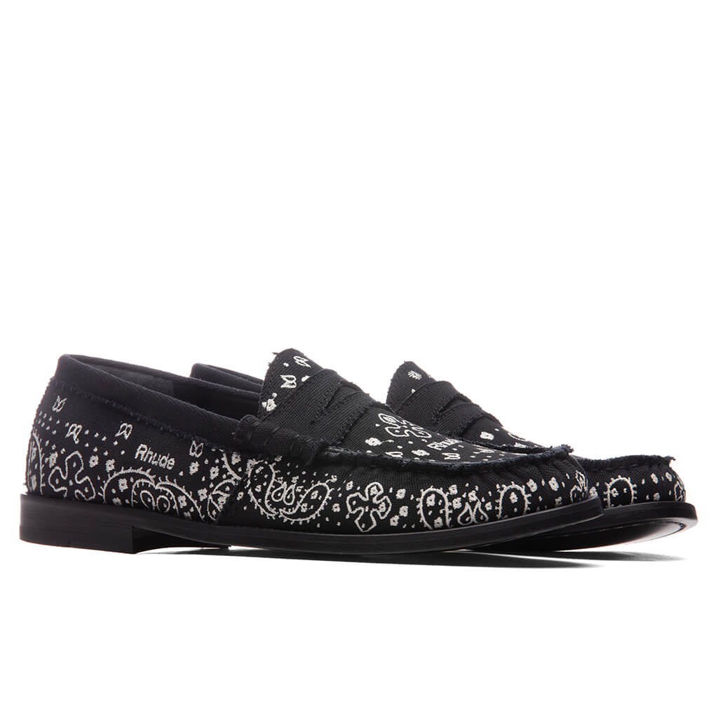 Bandana Loafer - Black