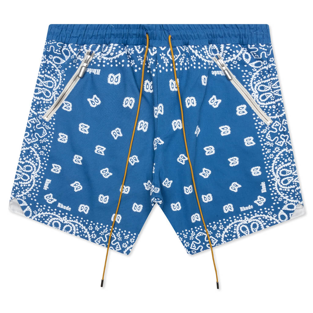 Bandana Shorts - Marine Blue