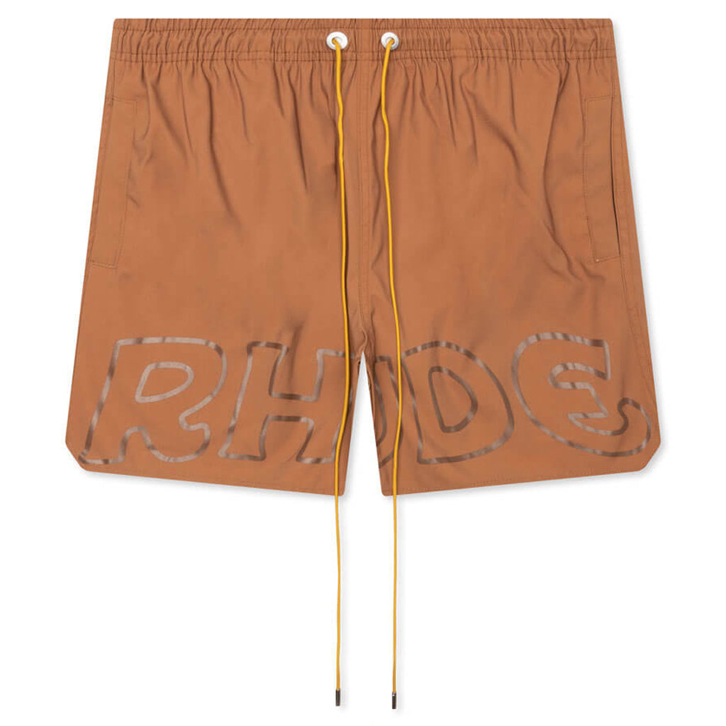 Camel Logo Swim Trunk - Camel