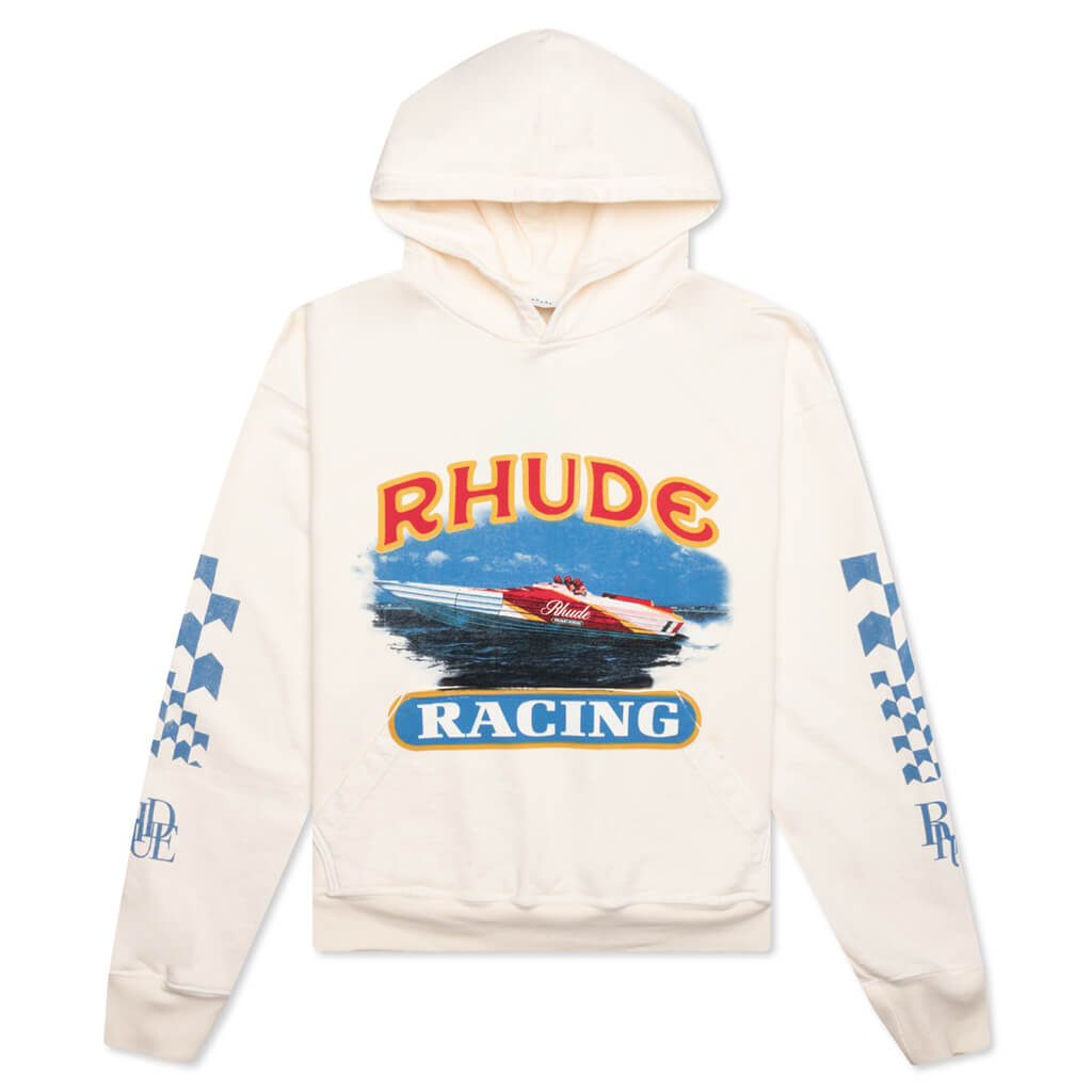Cigarette Racing Hoodie - Vintage White