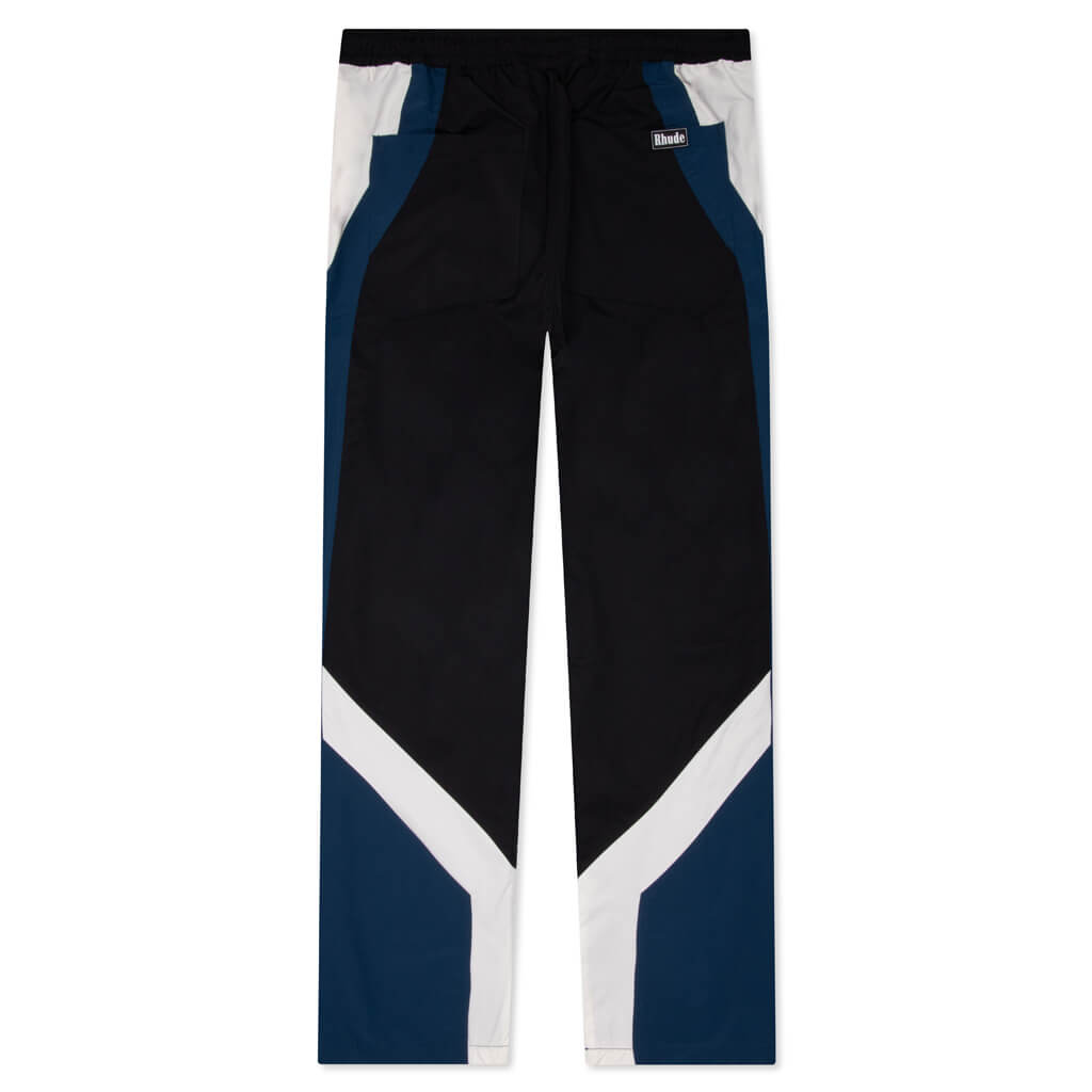 Color Blocked Track Pant - Black/Cream