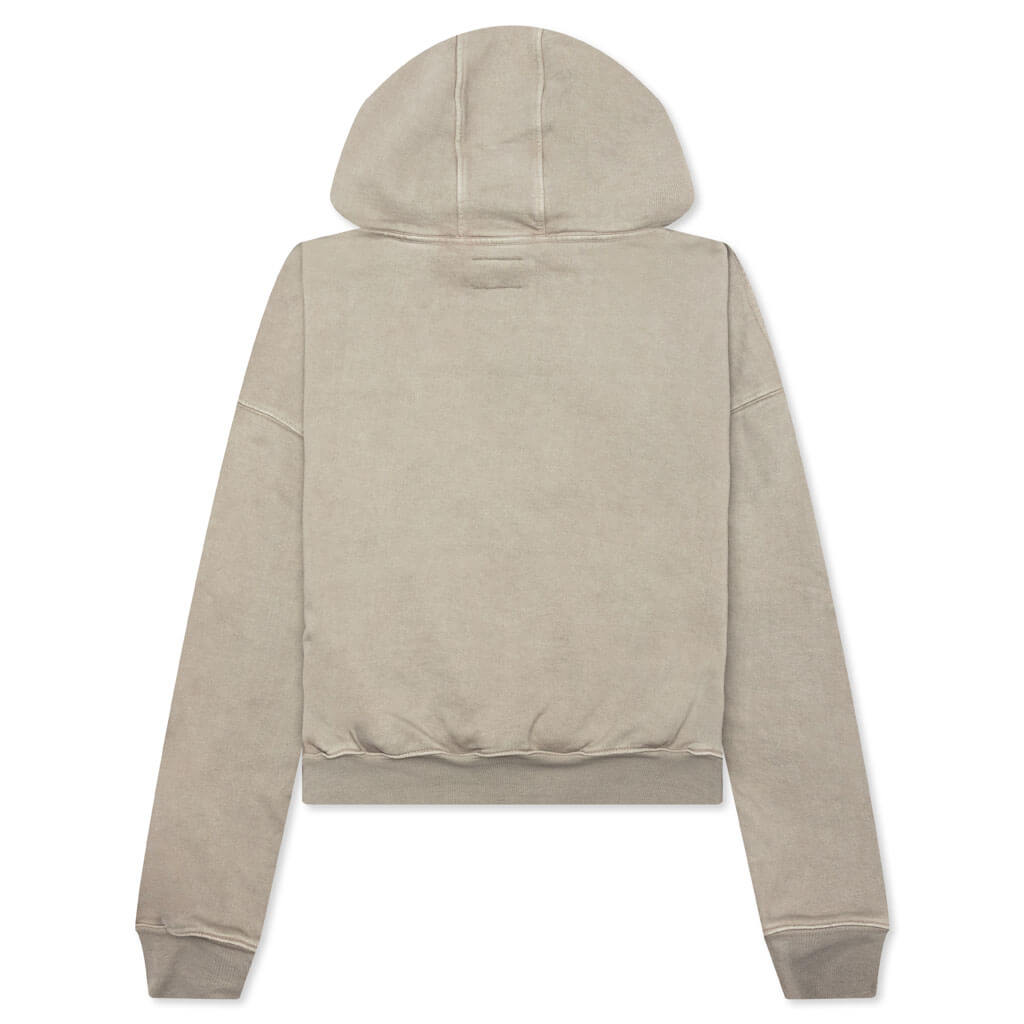 Cropped Desert Valley Hoodie - Elephant