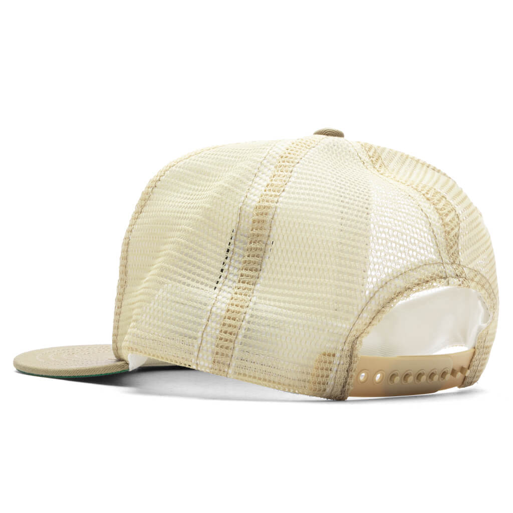 Diamond Trucker Hat - Tan/White, , large image number null