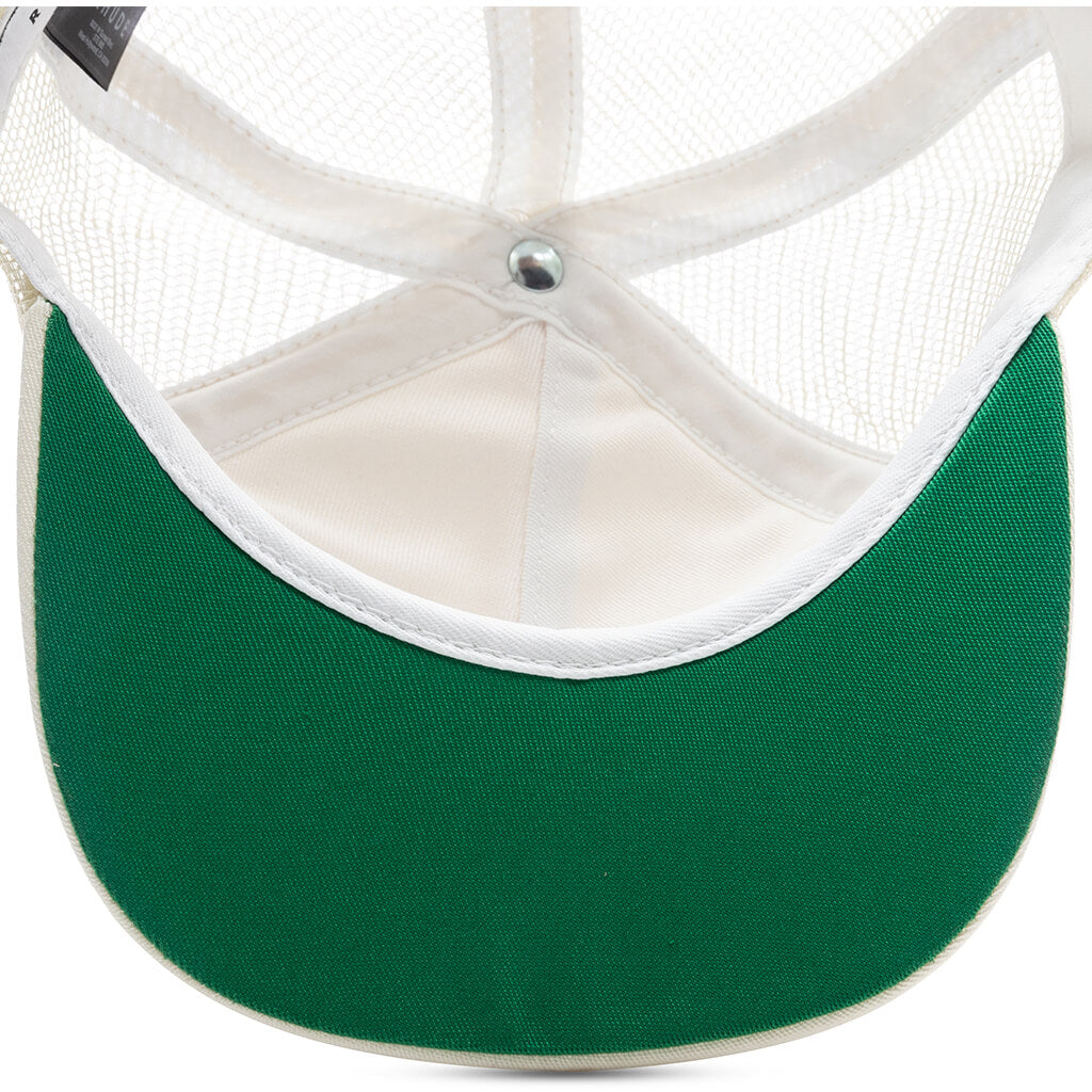 Diamond Trucker Hat - Tan/White, , large image number null