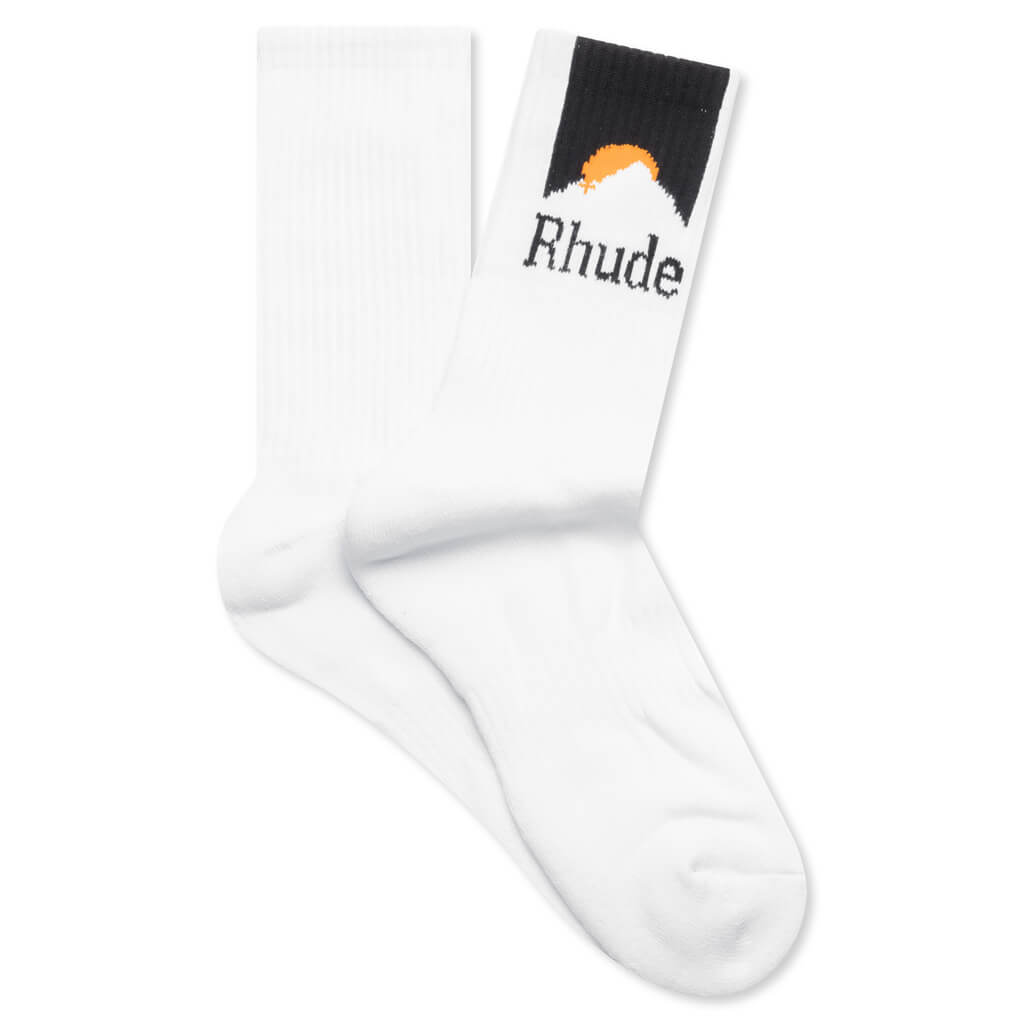 Moonlight Sport Socks - White