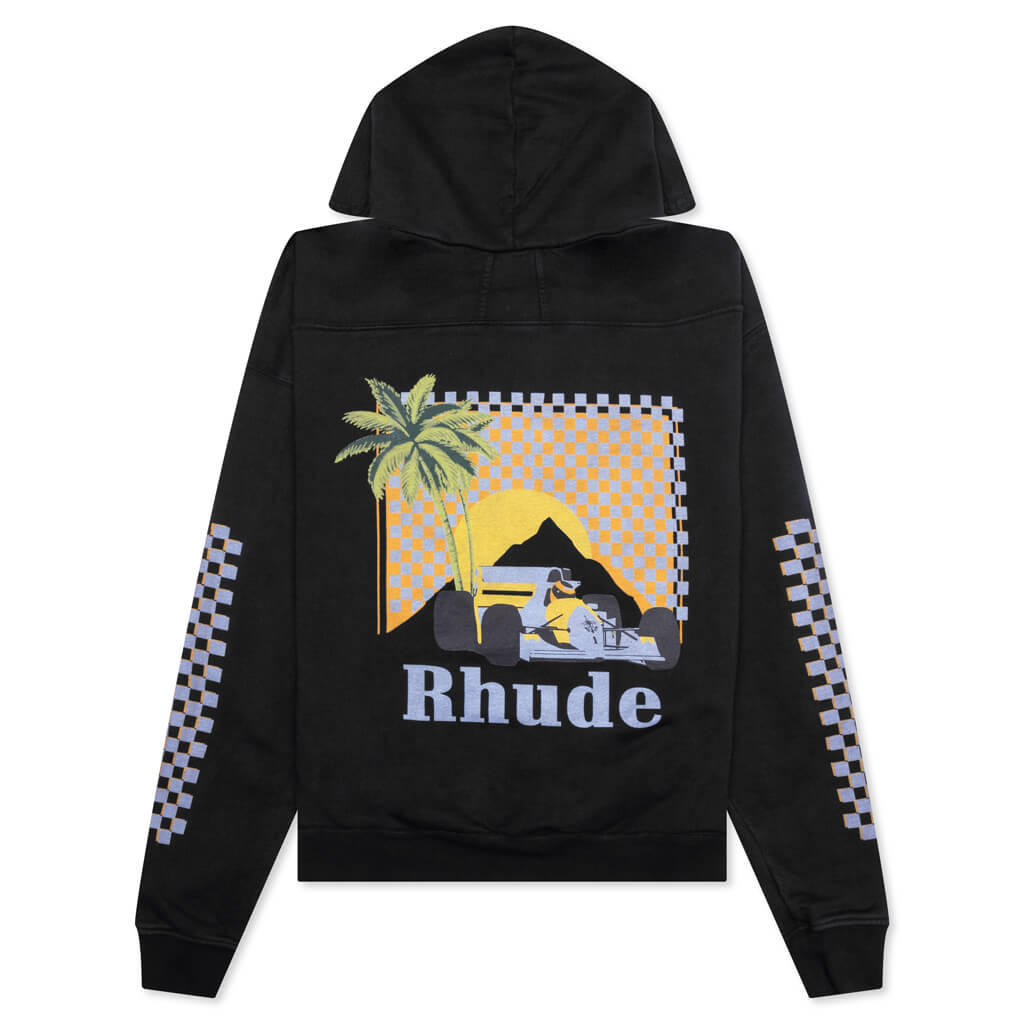 Moonlight Tropics Hoodie - Vintage Black, , large image number null