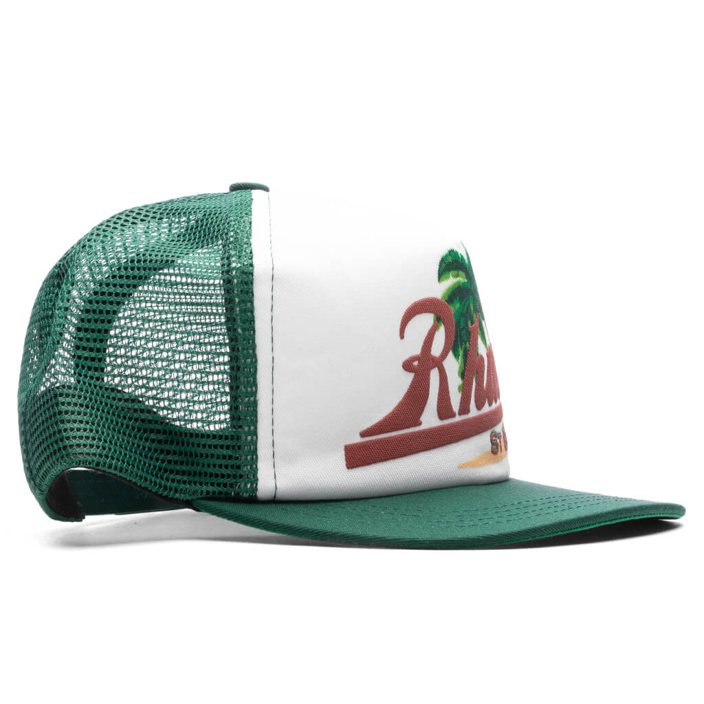 Palms Hat - Green/White, , large image number null