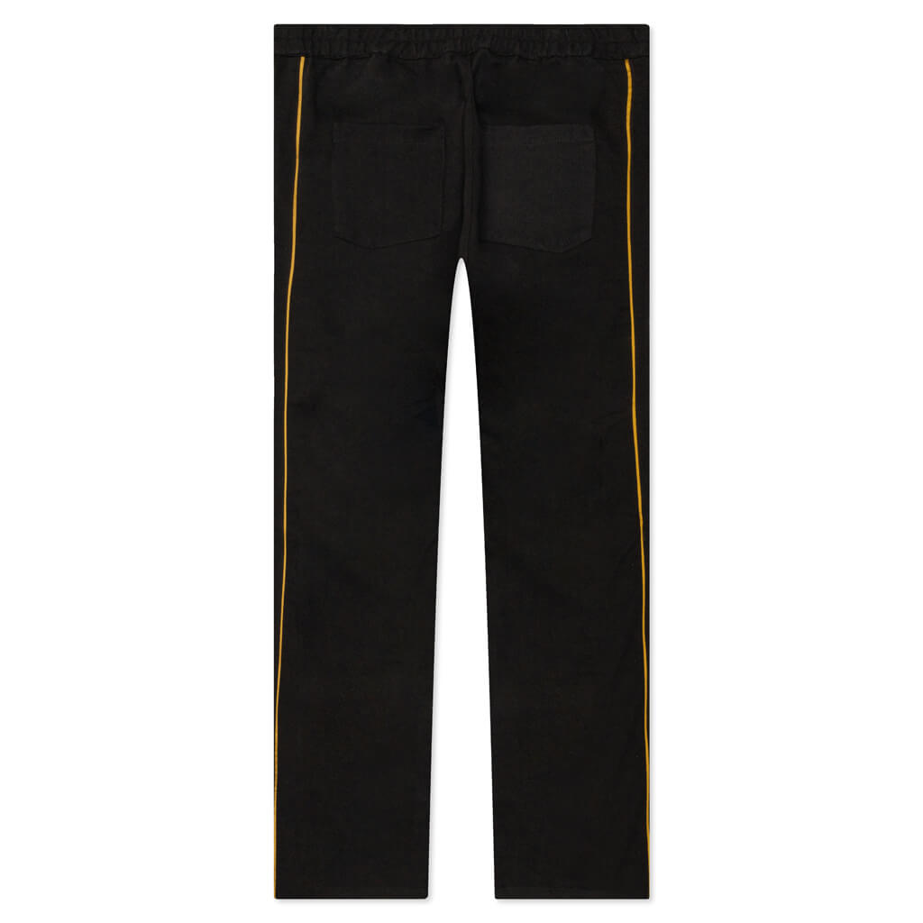 Piped Twill Pant - Black