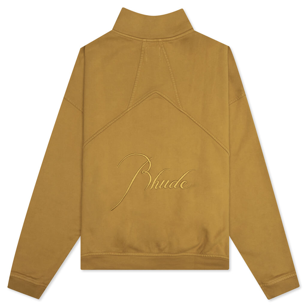 Quarter Zip - Mustard, , large image number null