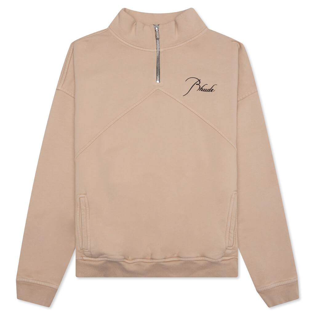 Quarter Zip - Sand, , large image number null