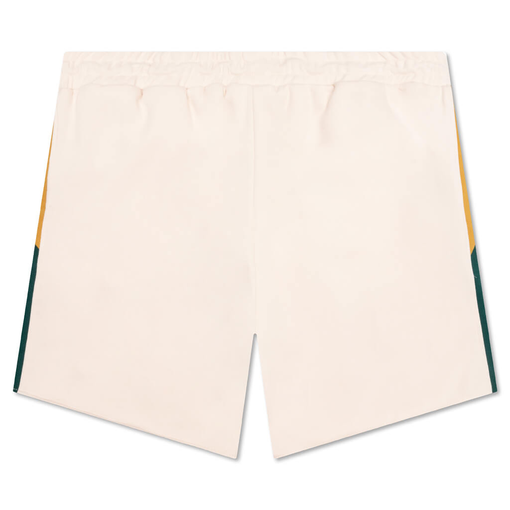 Tan Whinston Crest Short - Creme/Multi
