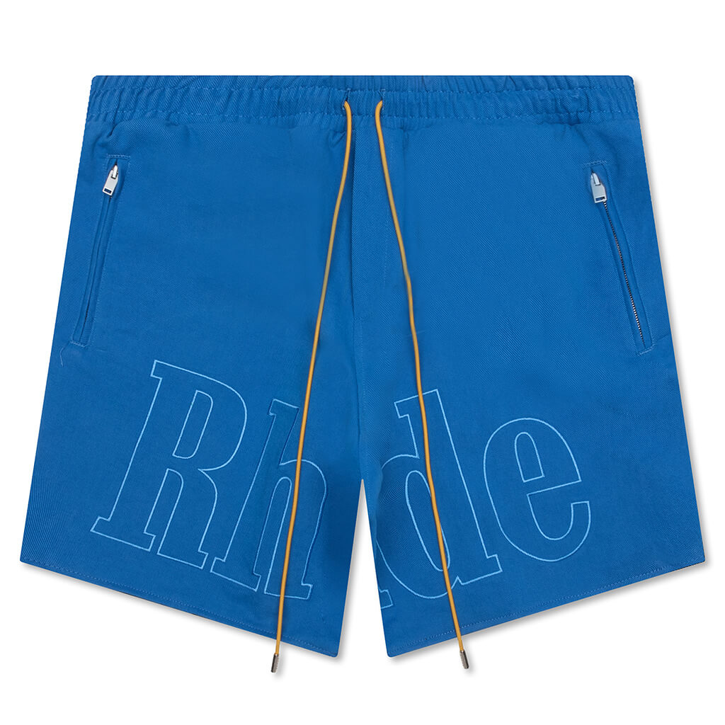 Tonal Logo Short - Electric Blue