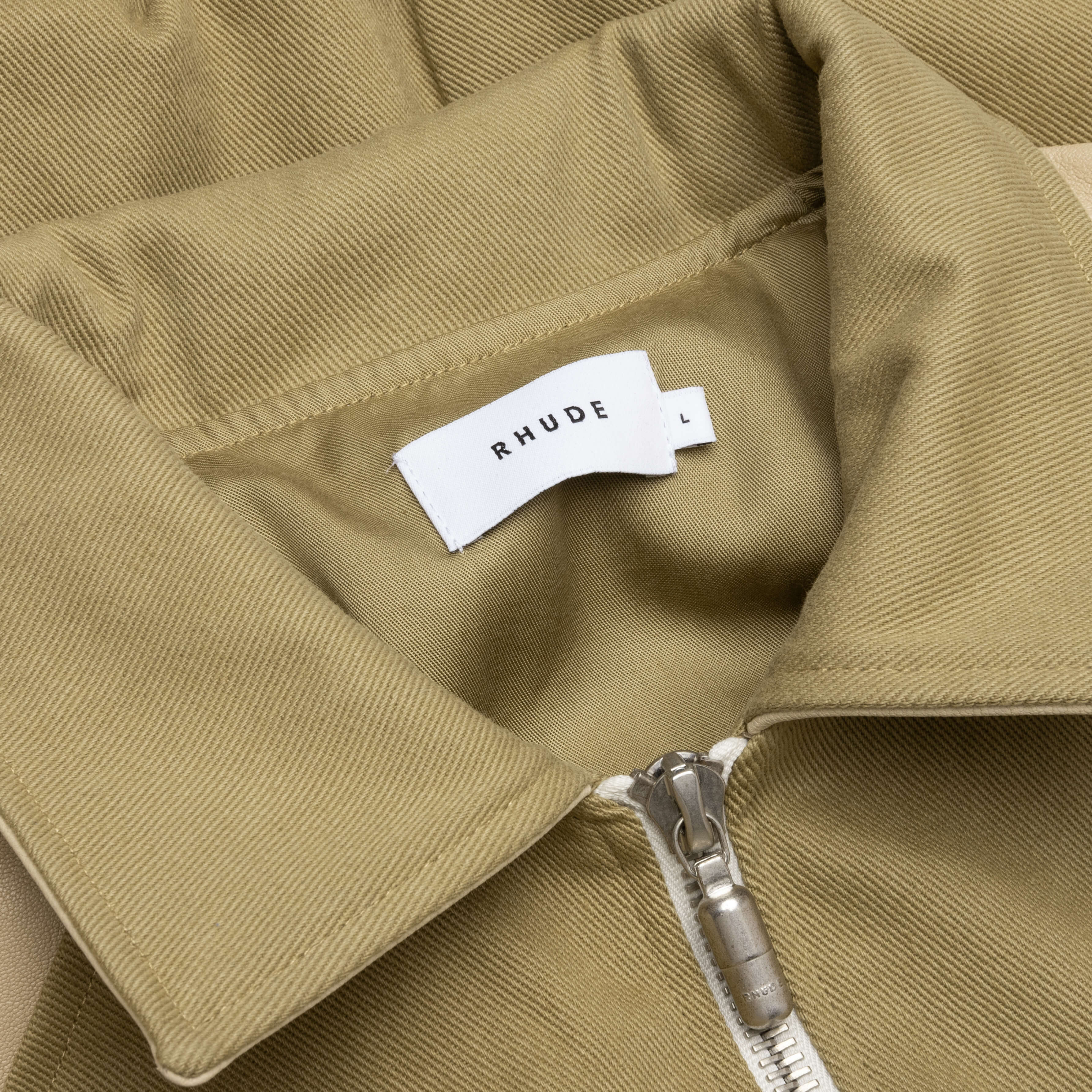 Twill Rhude Boys Bomber - Beige, , large image number null